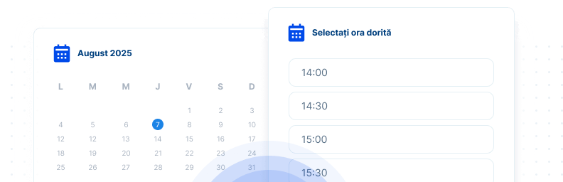 Calendar automatizare programări ITP